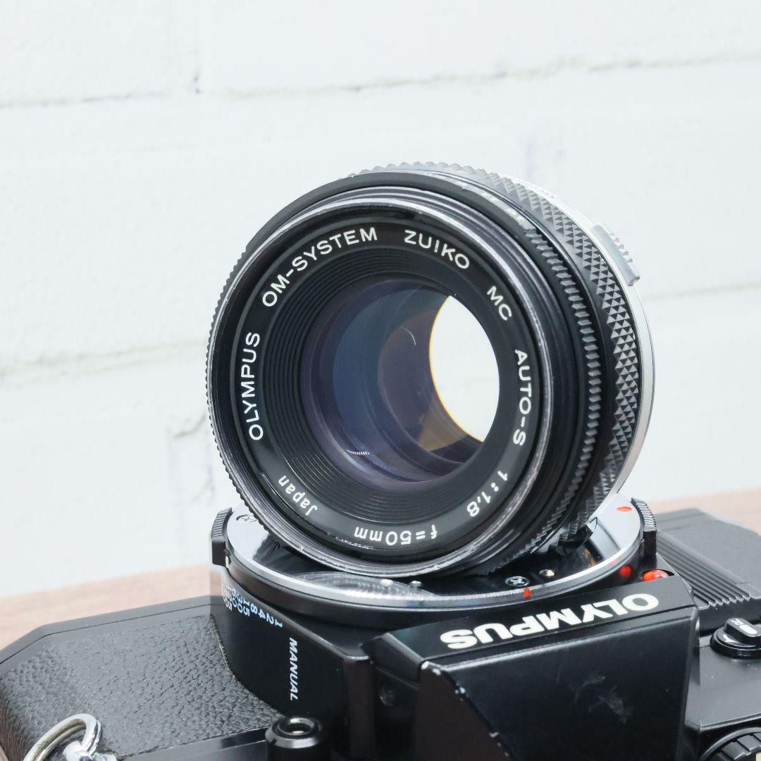 【完動品】OLYMPUS OM30 bk/MC AUTO-S 50mm F1.8
