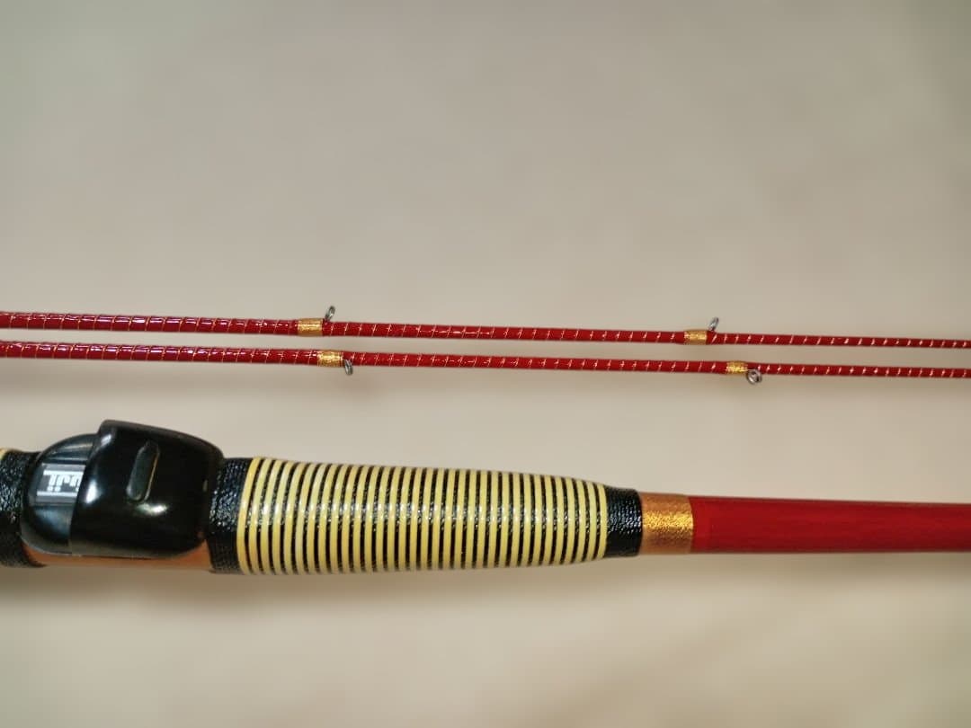 チヌ竿　筏竿　 手作り　布袋竹