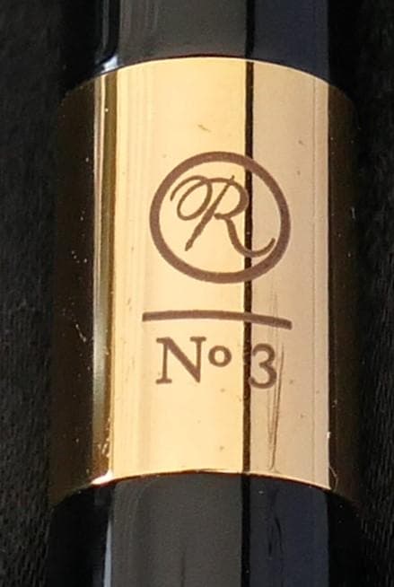 伊東屋 ロメオ ROMEO No.3 ボールペン 太軸 黒