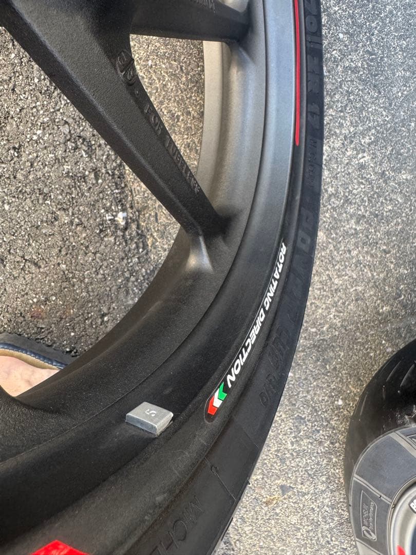 CBR250RR（2023-）純正ホイール ミシュランPower cup evo