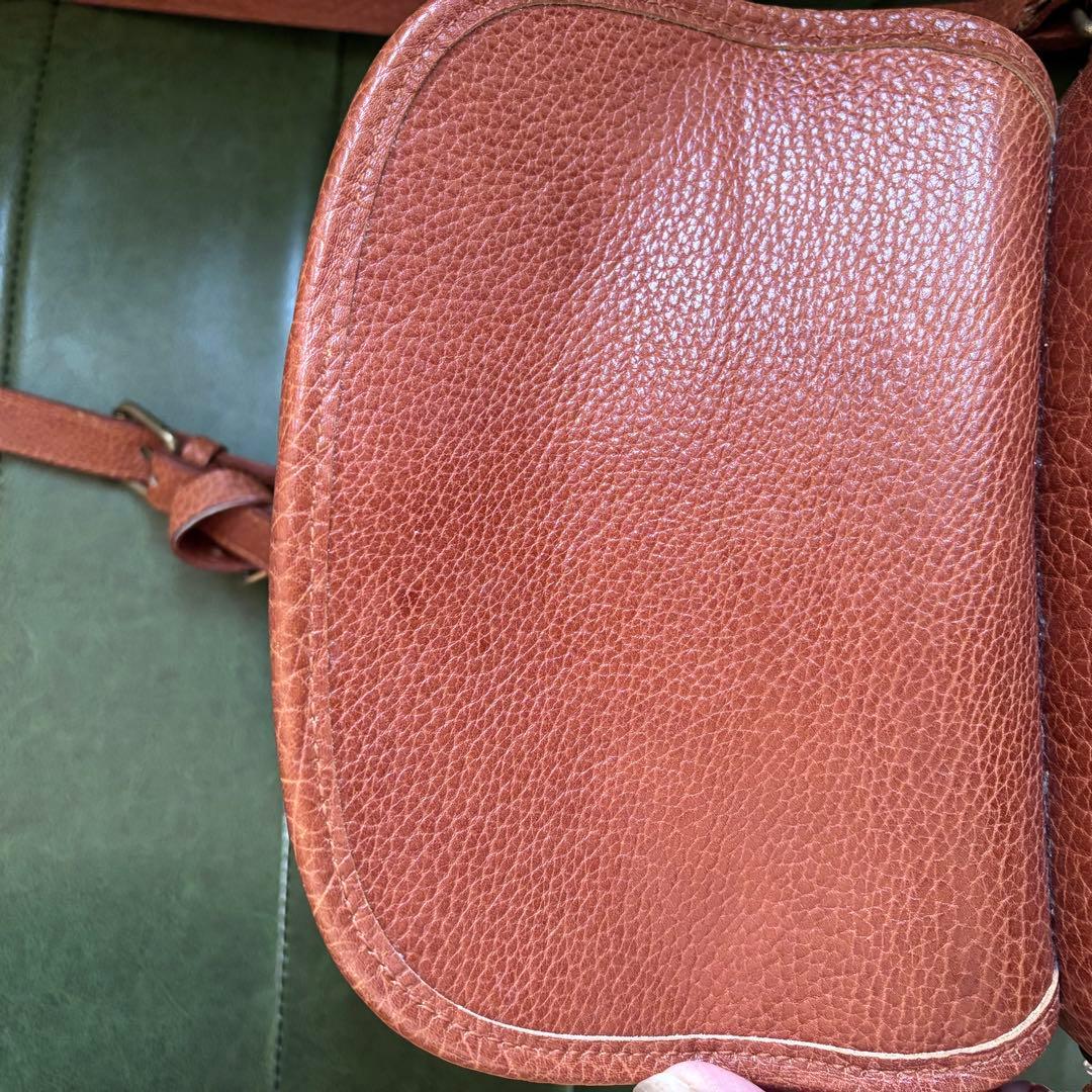 希少 RALPHLAUREN レザーショルダーバッグ ヴィンテージ