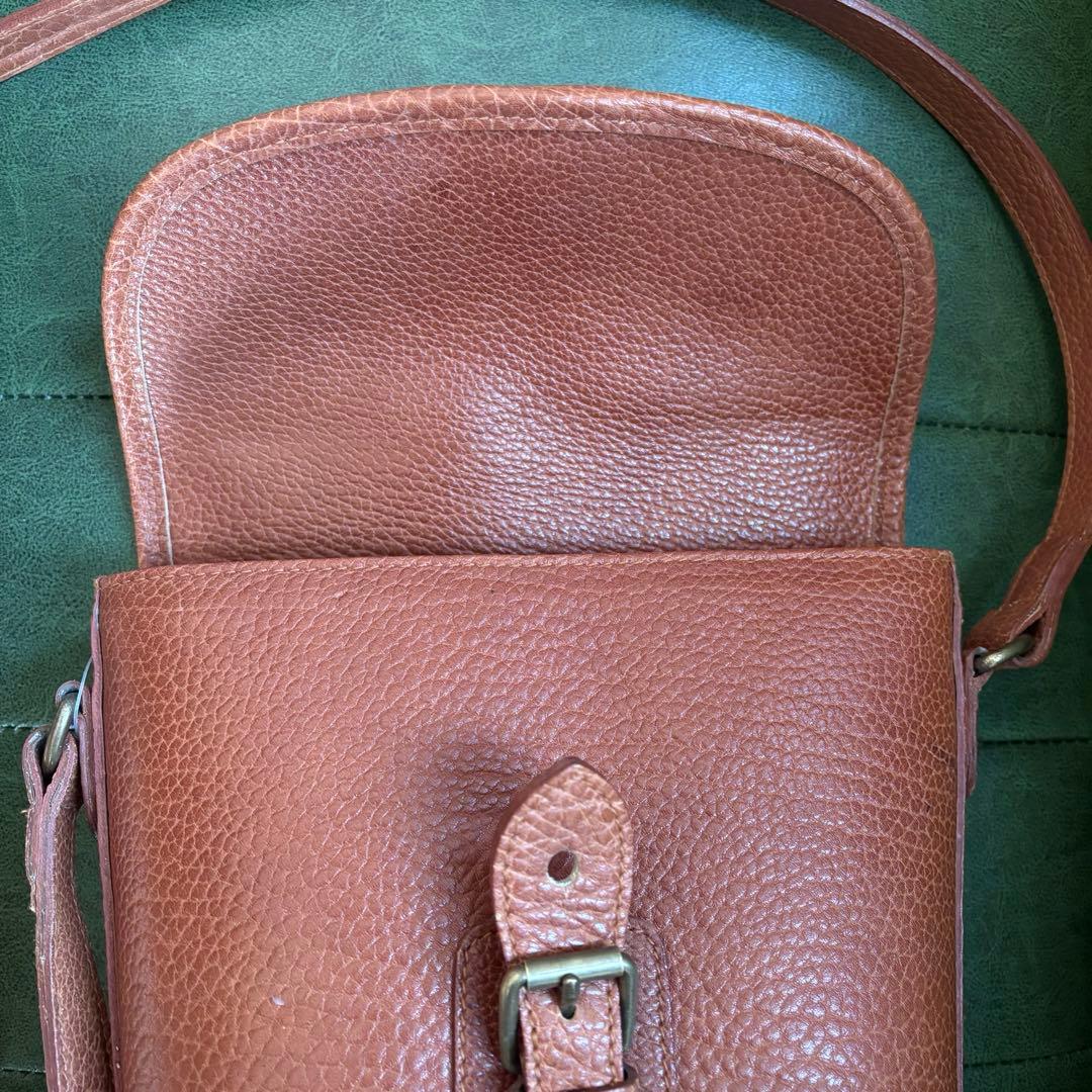 希少 RALPHLAUREN レザーショルダーバッグ ヴィンテージ