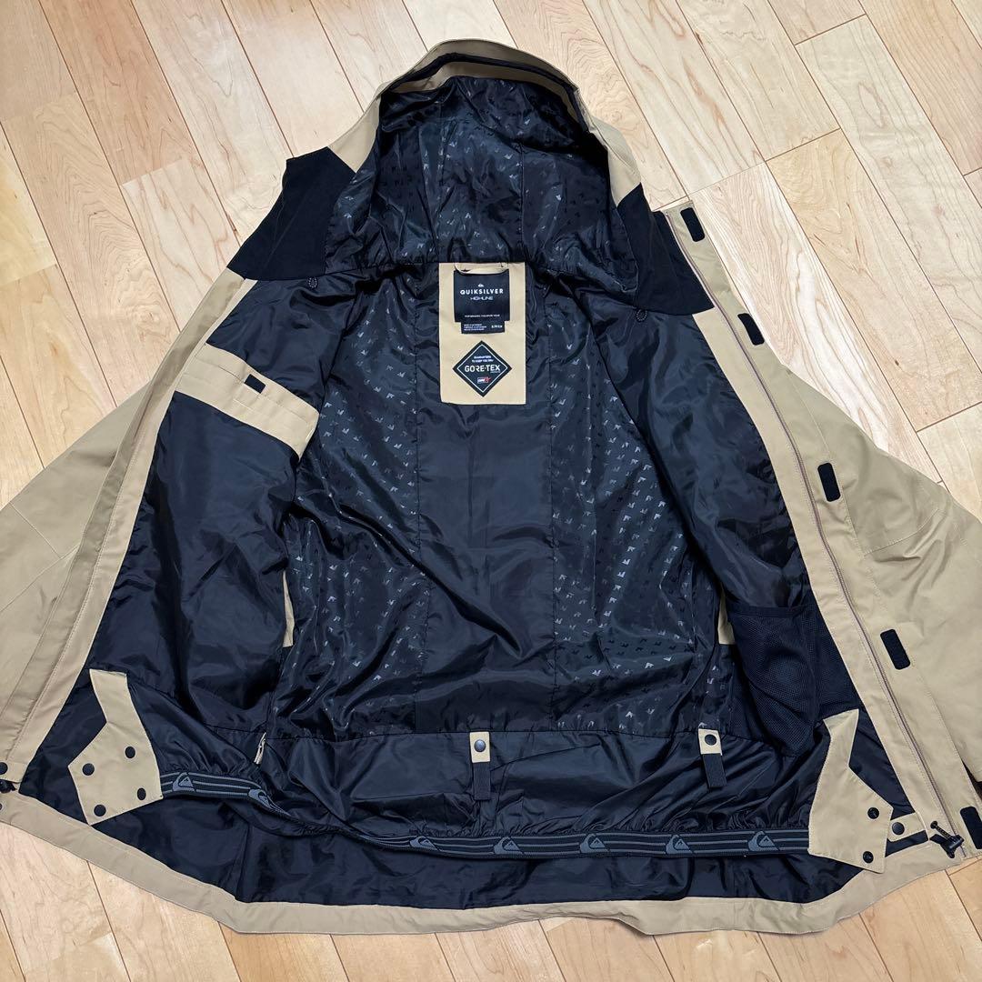【美品】 QUIKSILVER クイックシルバー GORE-TEX ウェア