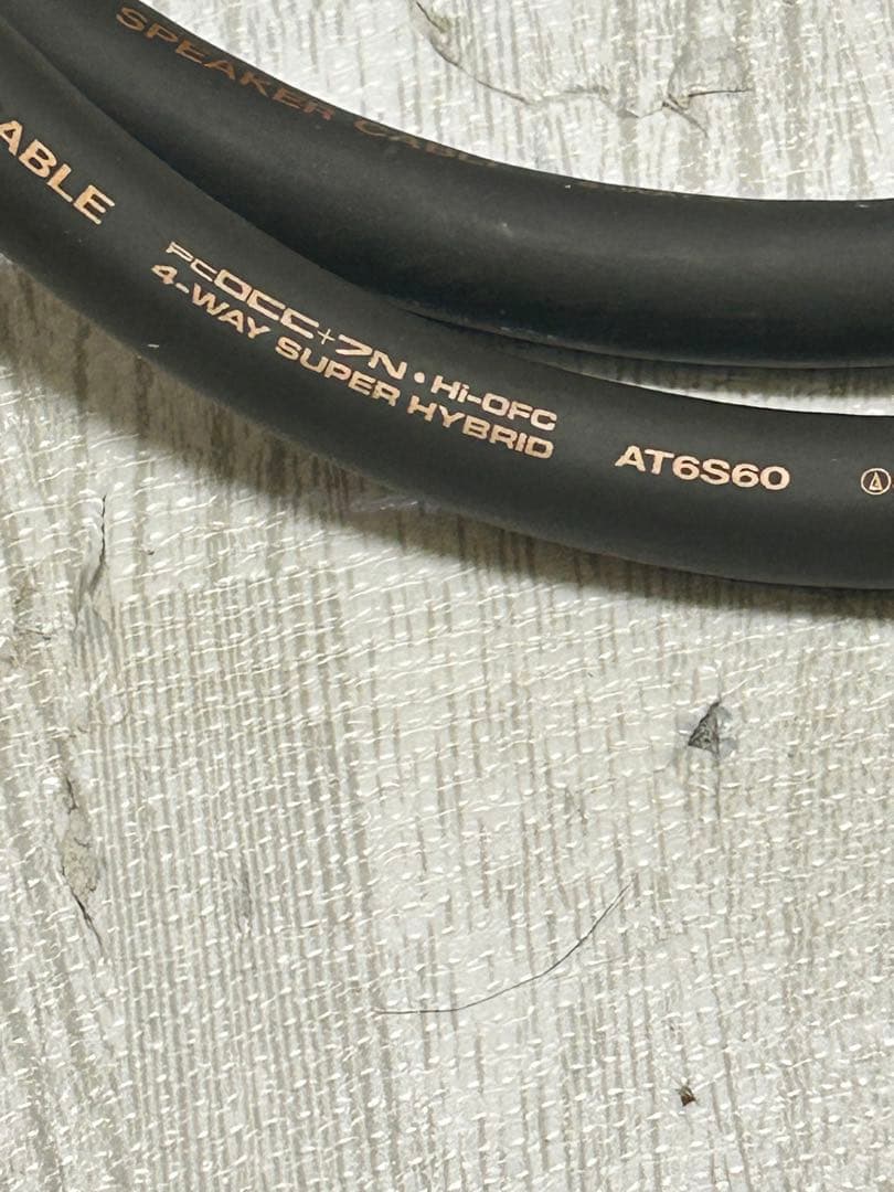 audiotechnica artlink スピーカーケーブルat6s60