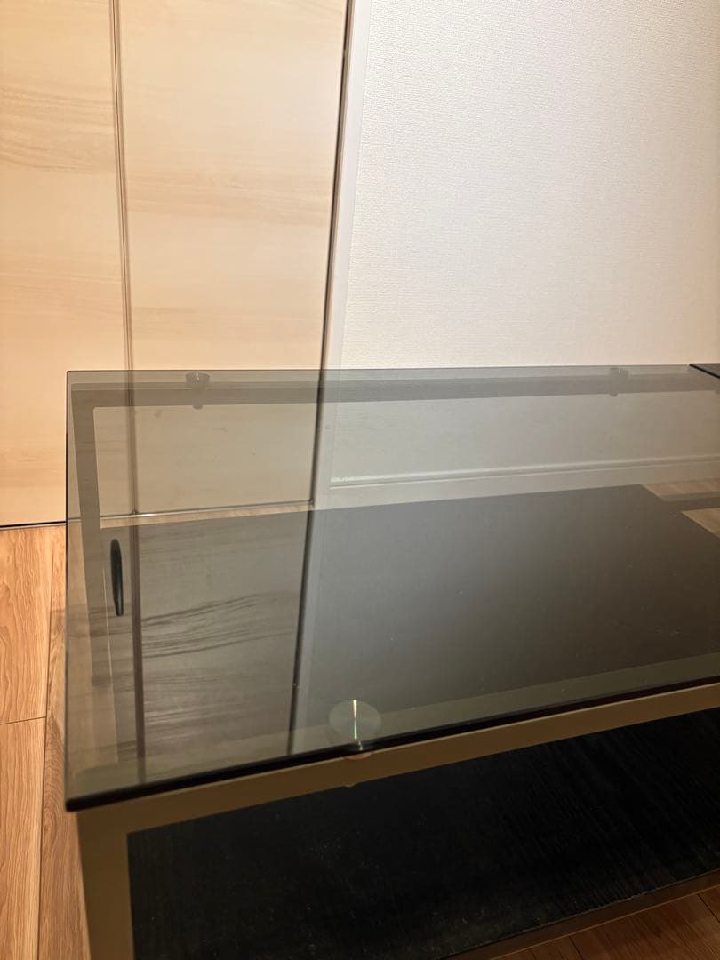 値下げ‼️ニトリ　センターテーブル(ノート4 110TP BK)