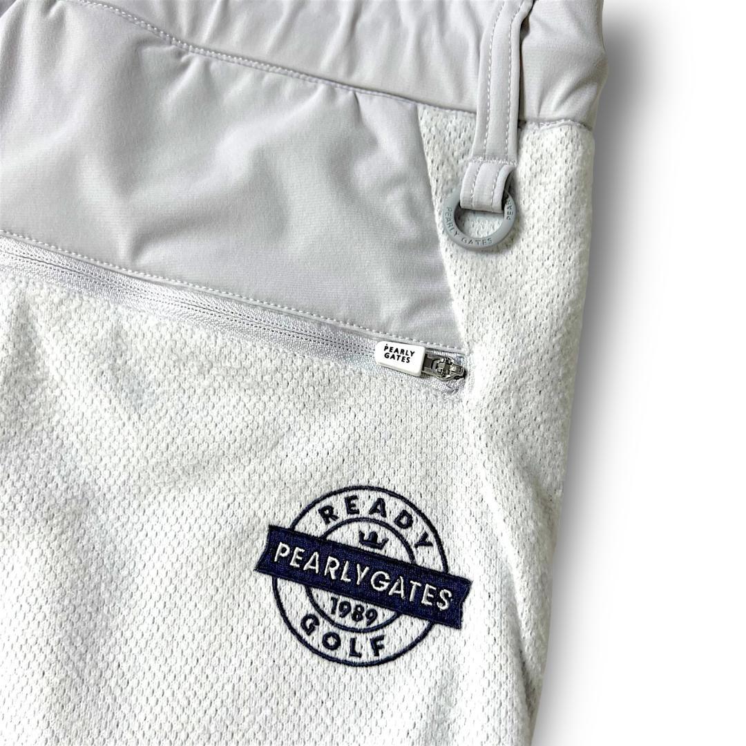 5 パーリーゲイツ メッシュインレー裏起毛パンツ 定価30,800円 下げ札無し