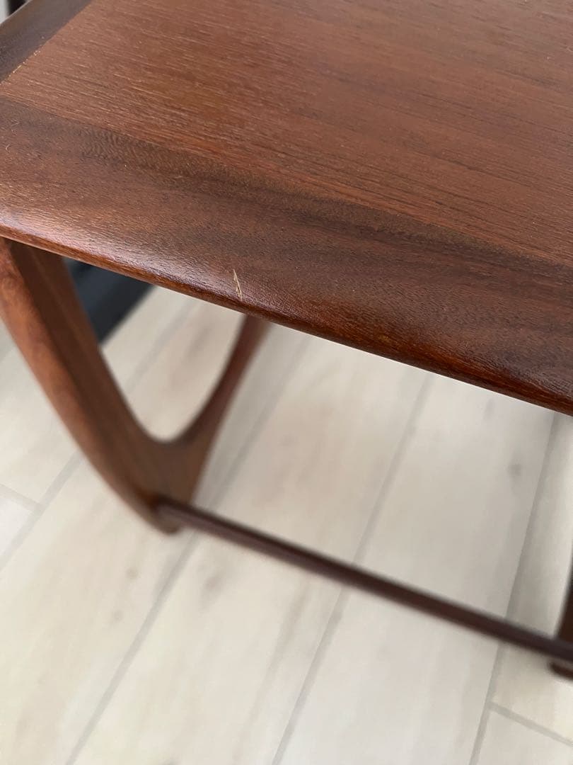 60s G-PLAN チーク　ネストテーブル　北欧　アメリカ　VINTAGE