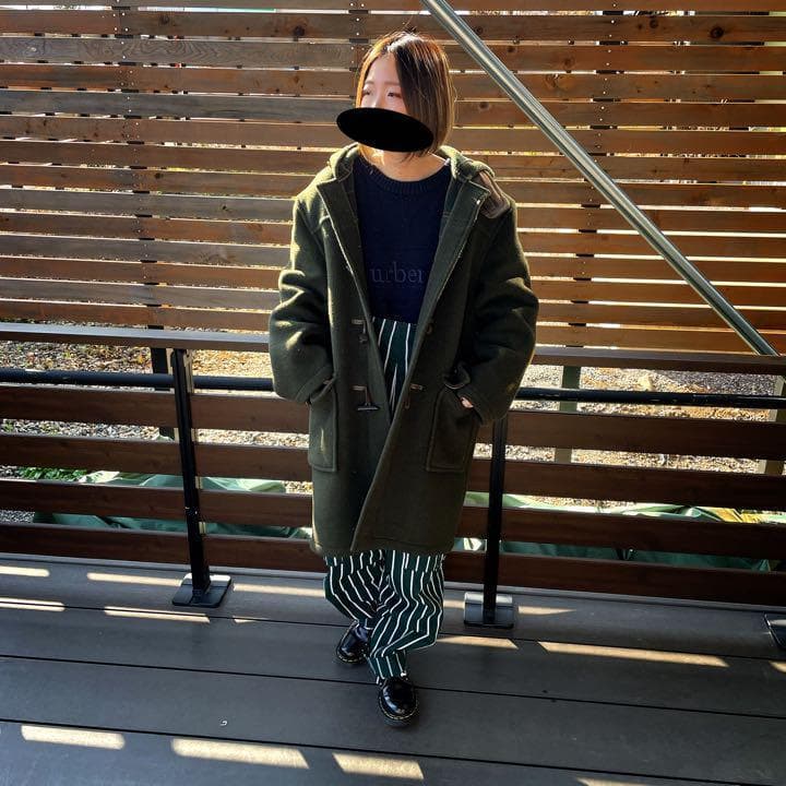 モンゴメリー　ダッフルコート　希少カラー　入手困難　イングランド製　一点物古着.