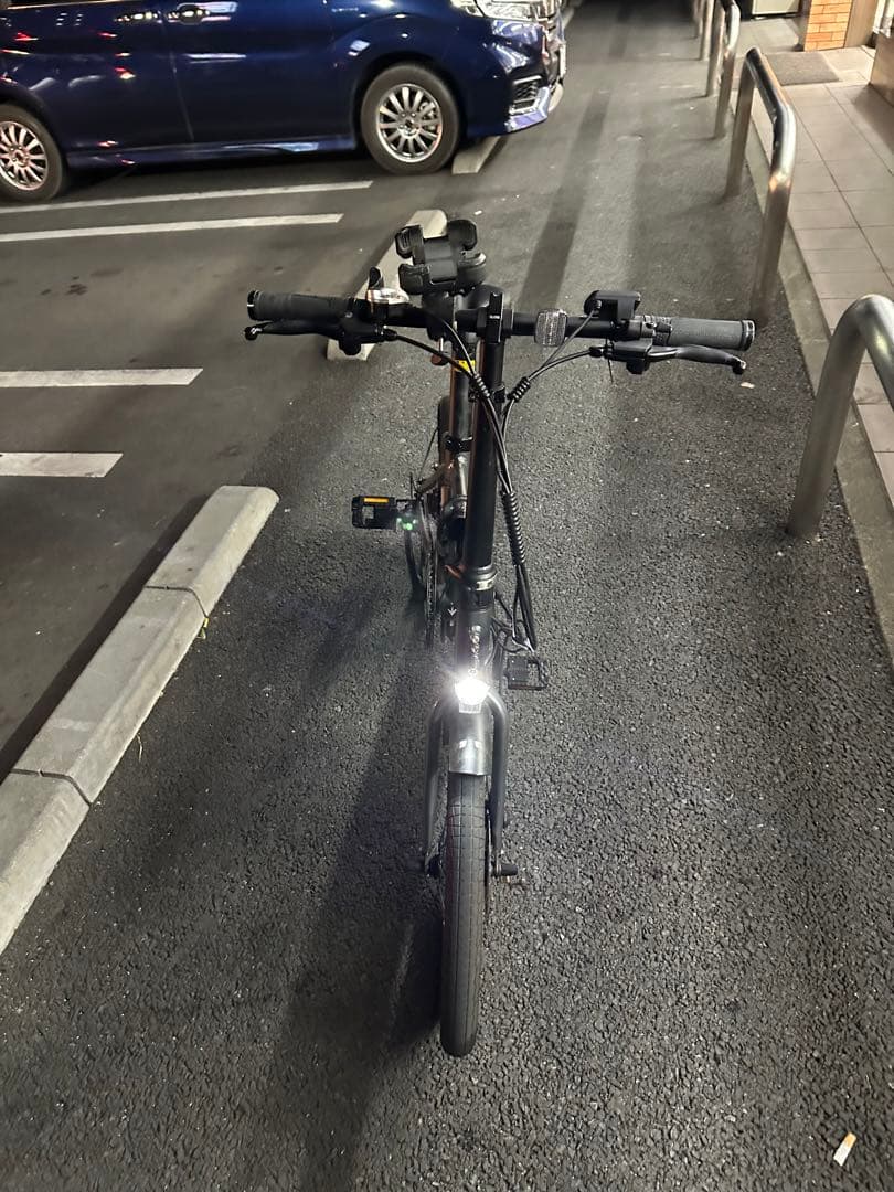 ※linola 　　ERWAY A-01 折りたたみ電動自転車 グレー