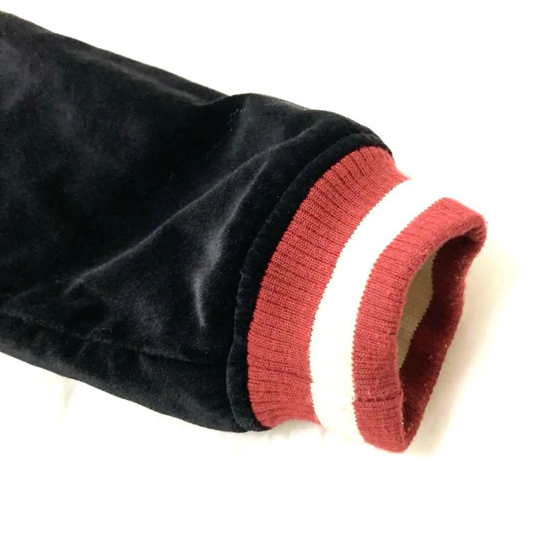 【良品✨】Disney ミッキー スカジャン Mサイズ　リバーシブル　ディズニー