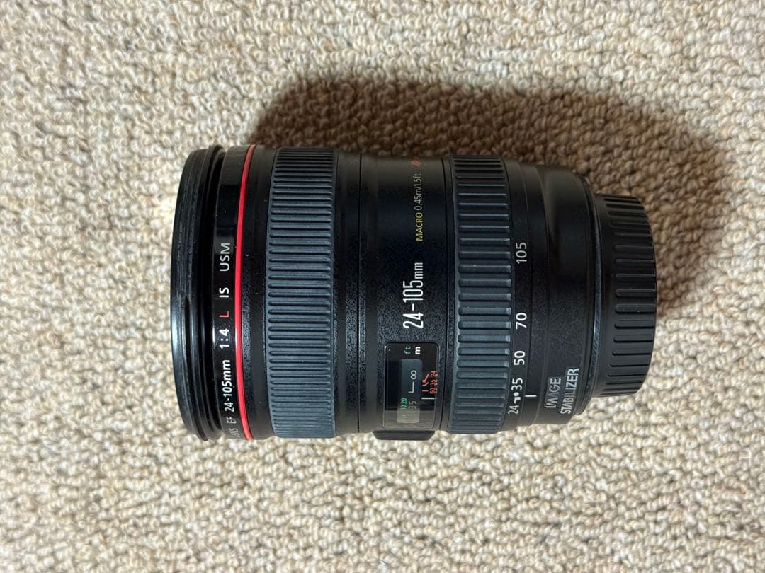 キヤノン EF 24-105mm F4L IS USMレンズ　ジャンク品