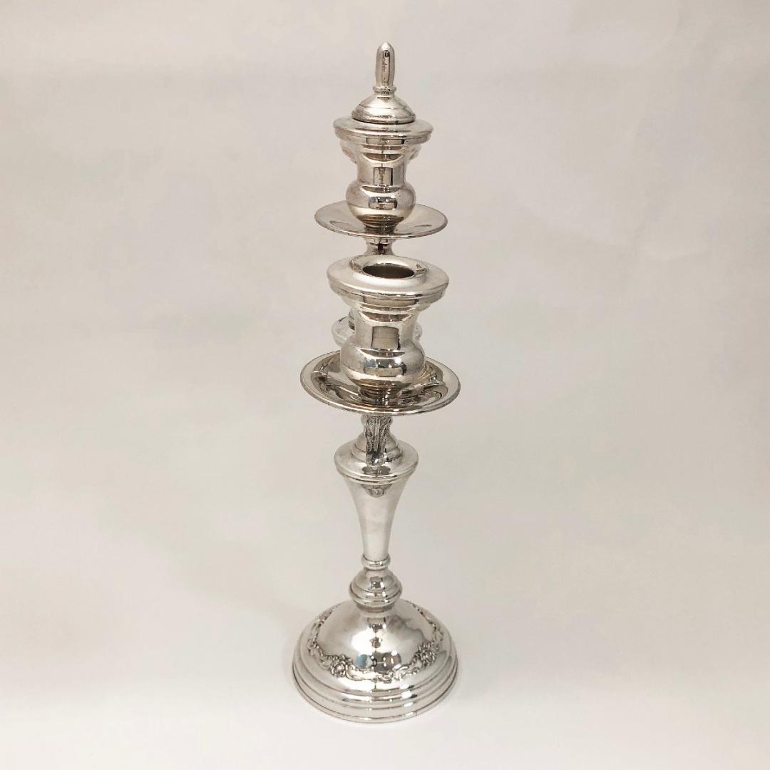 キャンドルスタンド 昭和レトロ ろうそく立て 燭台 インテリア アンティーク