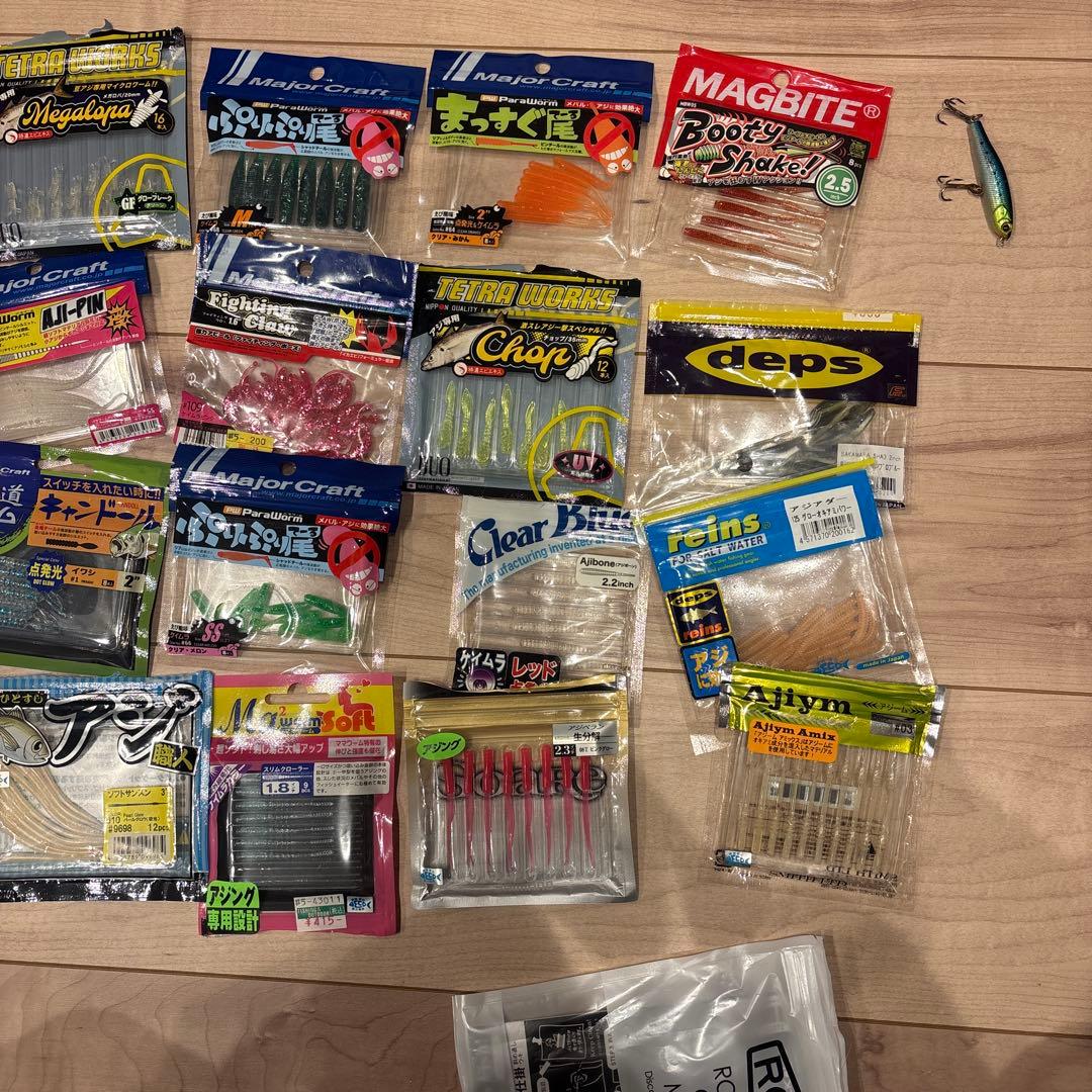 アジング引退セット　ワーム　ルアー　新品多数　VS-7055N