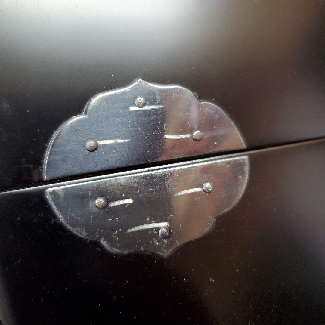 お値下げ　平安 手塚祥堂 染付 四仙花文 平水指 水指 茶道具 35