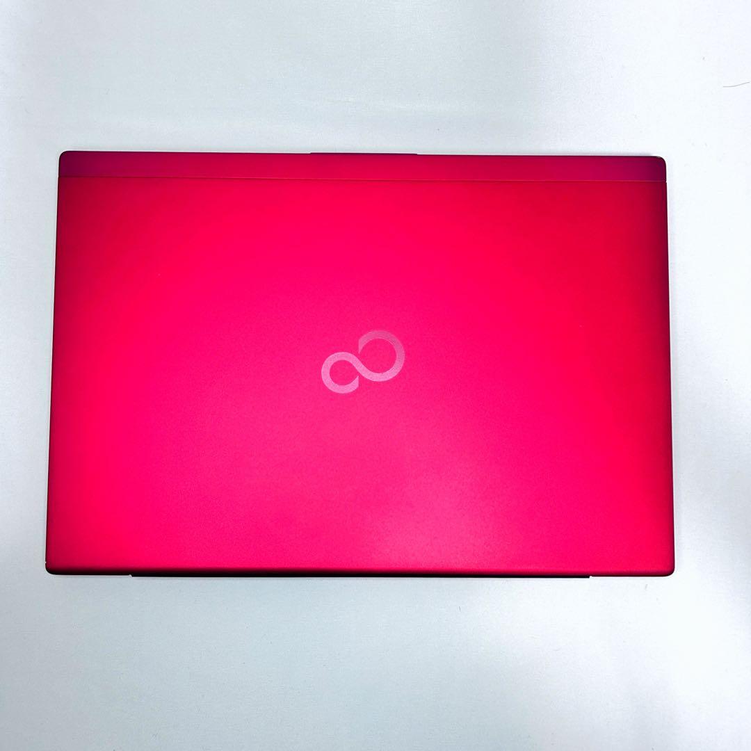 【バッテリー極上・レア赤】LIFEBOOK ｜第10世代i5・高速SSD