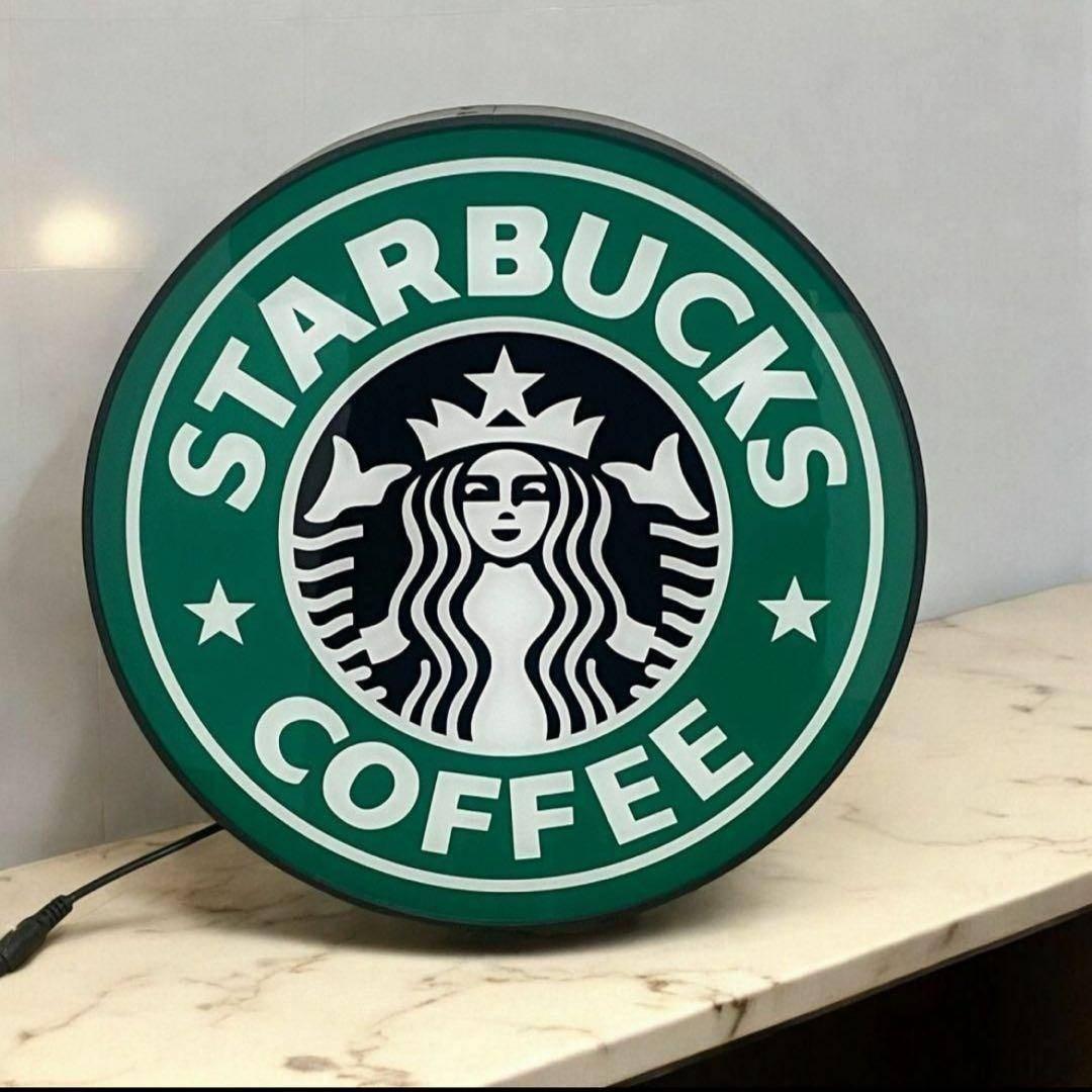 ★スターバックス★旧ロゴ看板ライトレプリカ 新品未使用Starbucks スタバ