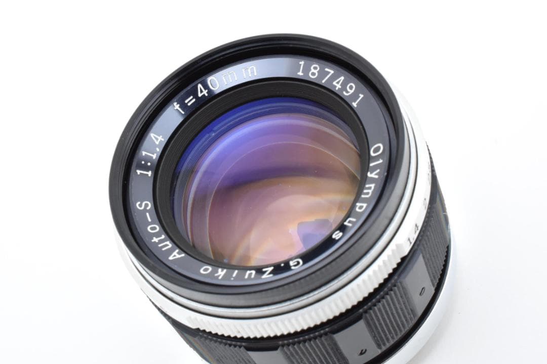 ★油にじみ★ オリンパス 40mm F1.4 #20456
