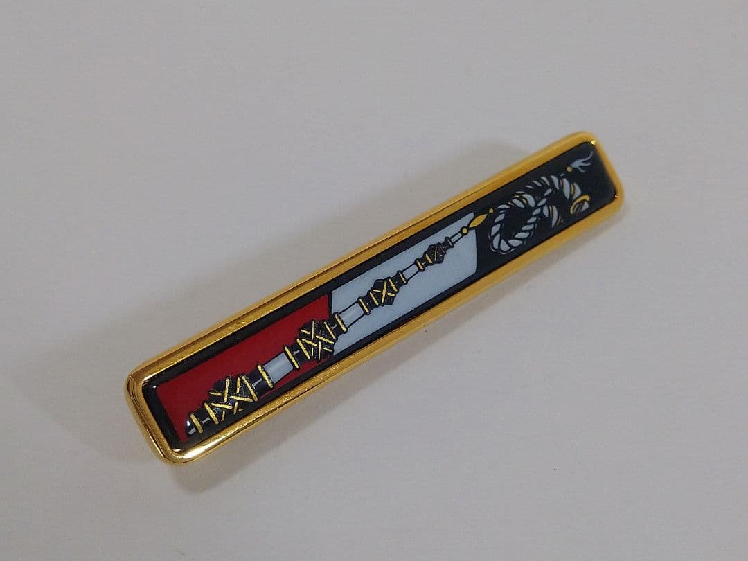 エルメス　HERMES　エマイユ　七宝焼　ブローチ