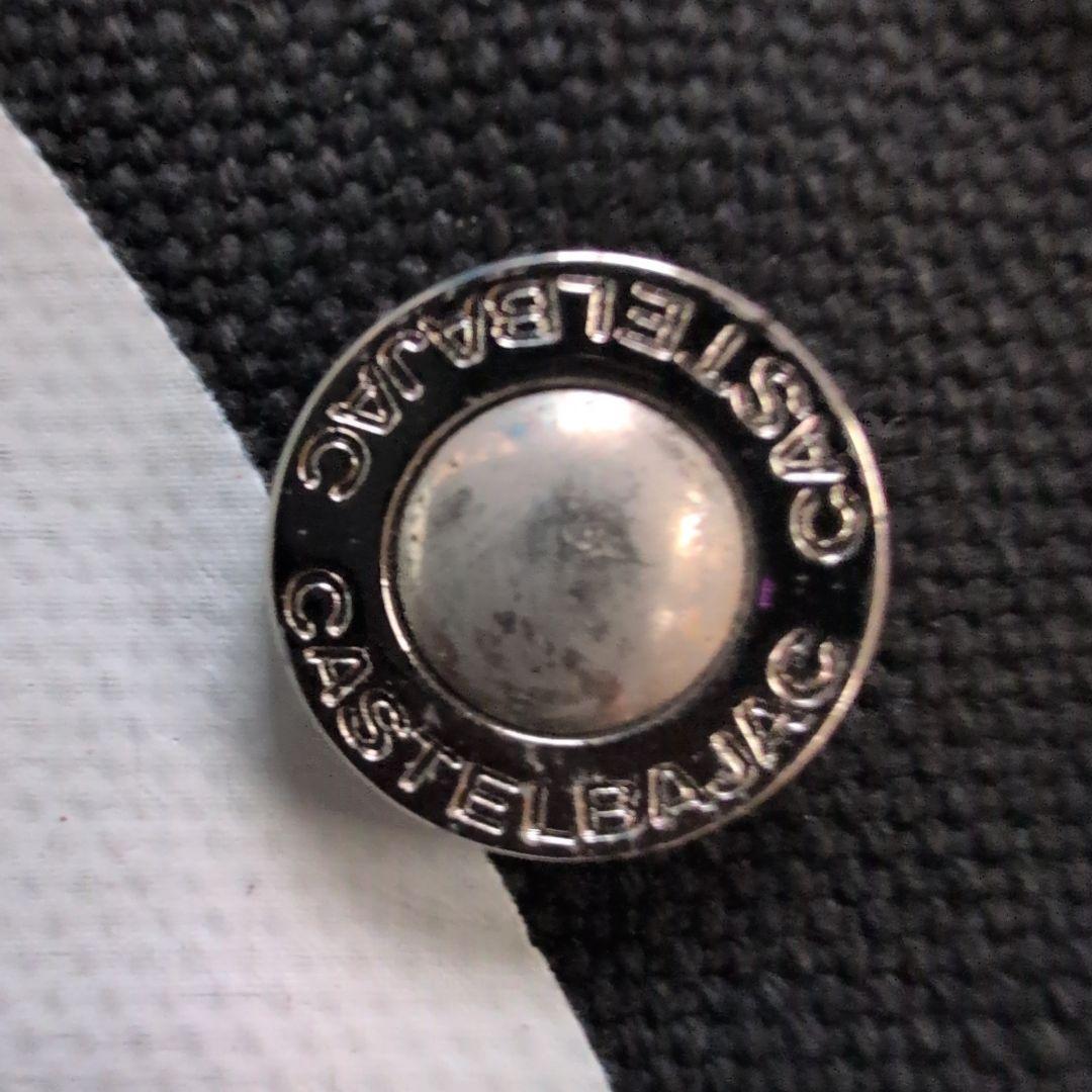 マ*ー様 CASTELBAJAC ショルダーバッグ ブラック/ホワイト