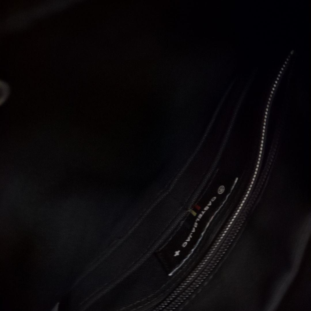 マ*ー様 CASTELBAJAC ショルダーバッグ ブラック/ホワイト