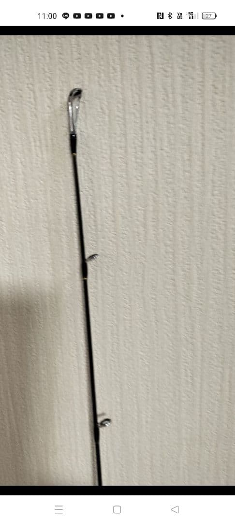 新品未使用ルアー竿スピニングリール用1.8m