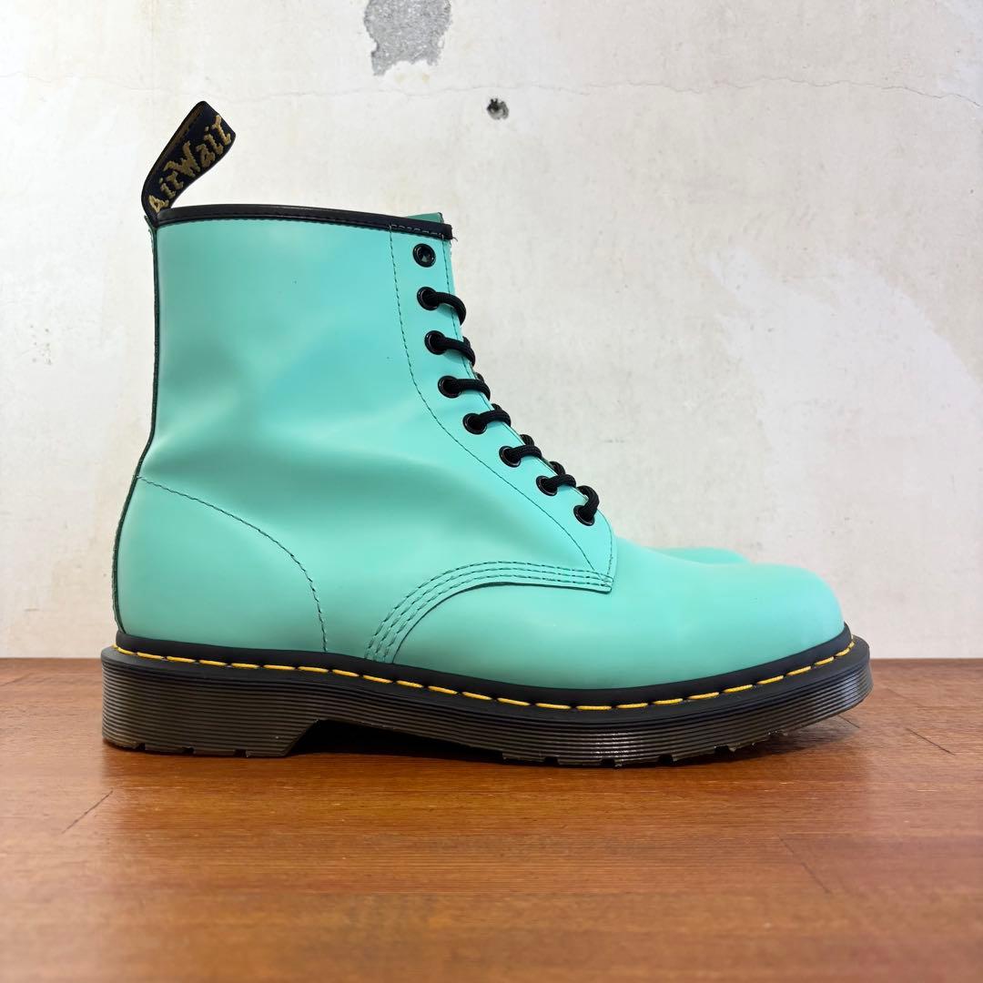 極美品　ドクターマーチン　8ホール　ペパーミントグリーン　28.0センチ