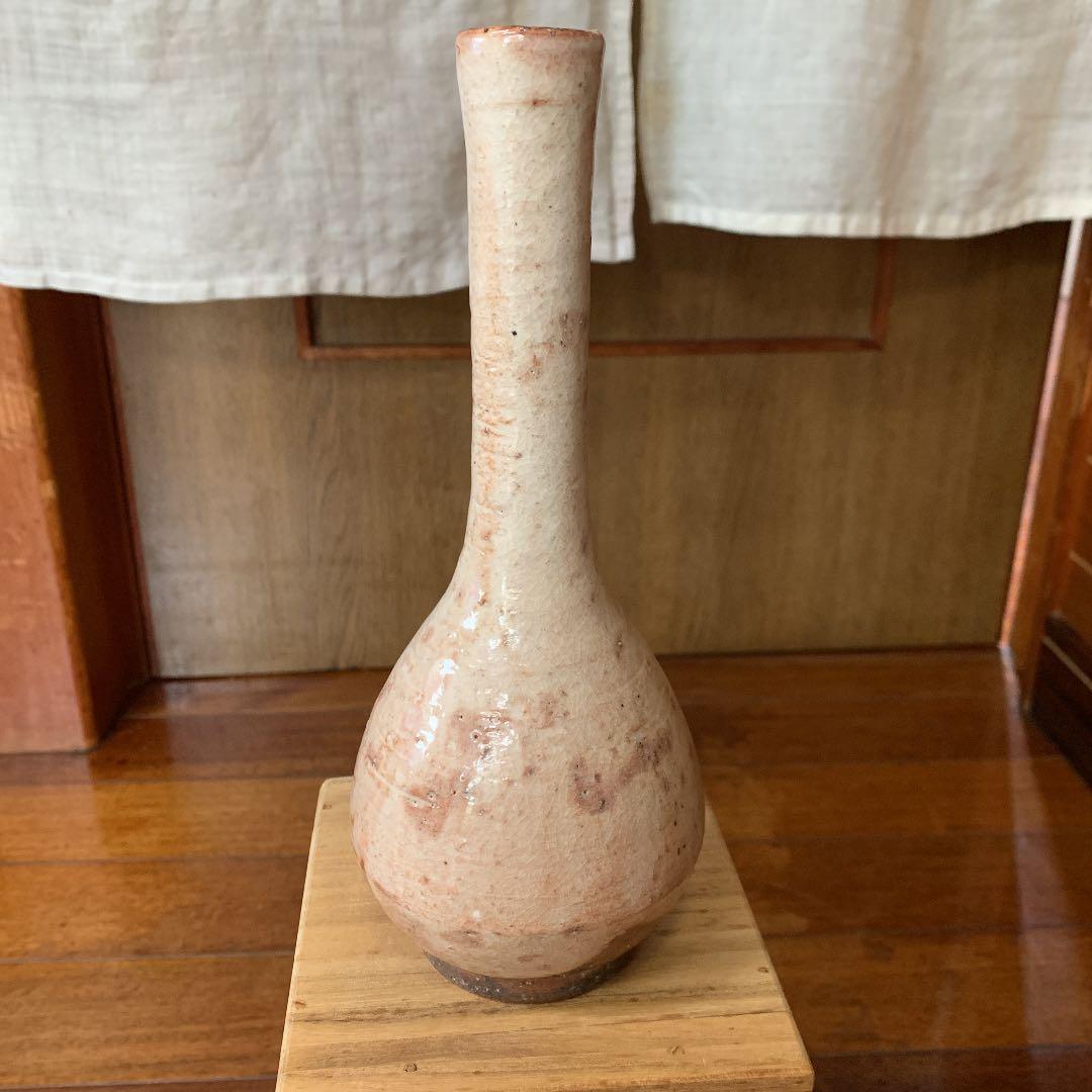 萩焼　大和保男　花瓶