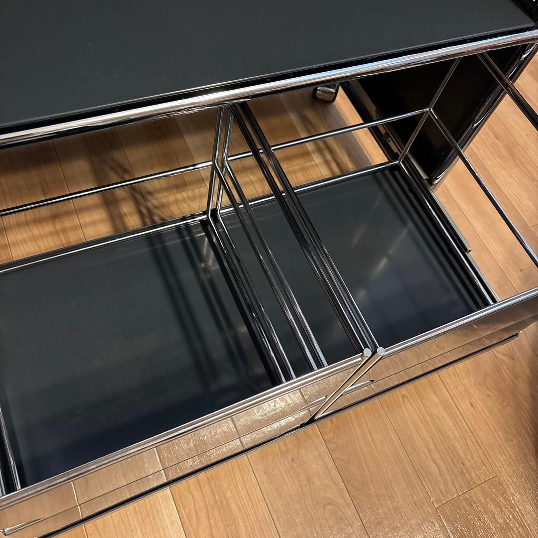 ローズガーデン　USM HALLER シェルフ ラック 引き出し