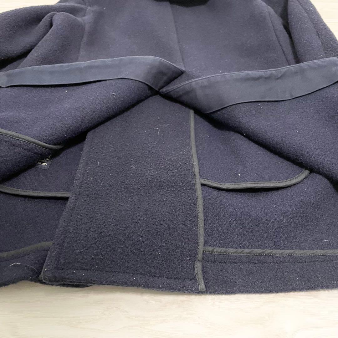 人気✨DANTON ウールモッサ コート　フーディー　38 別注品　くるみ釦