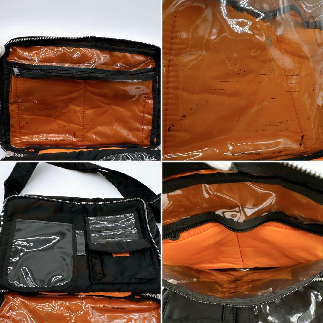 【PORTER】タンカー ショルダーバッグ (L) ブラック 2層