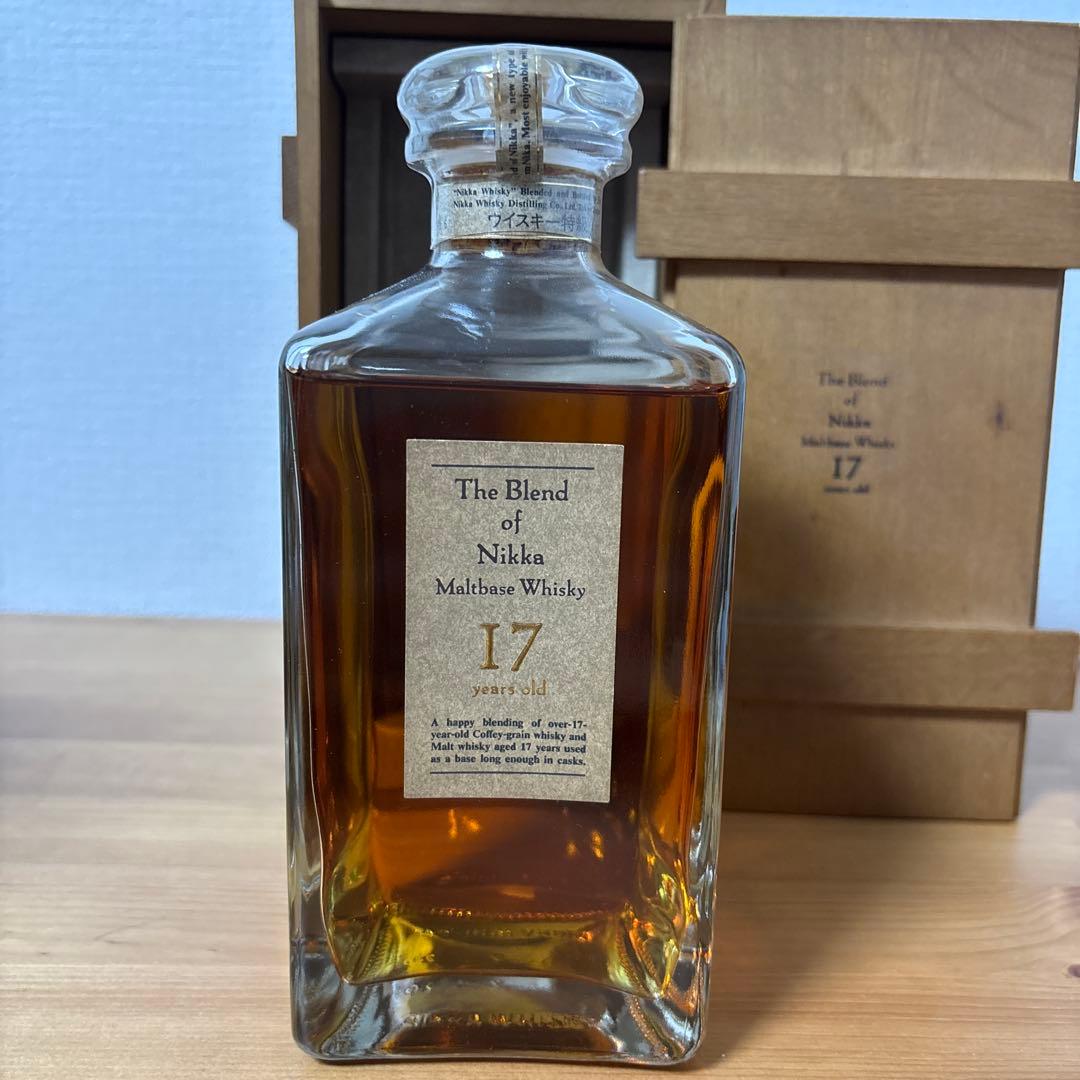 ニッカ　17年　NIKKA ザ ブレンド オブ ニッカ モルトベース 箱付❶