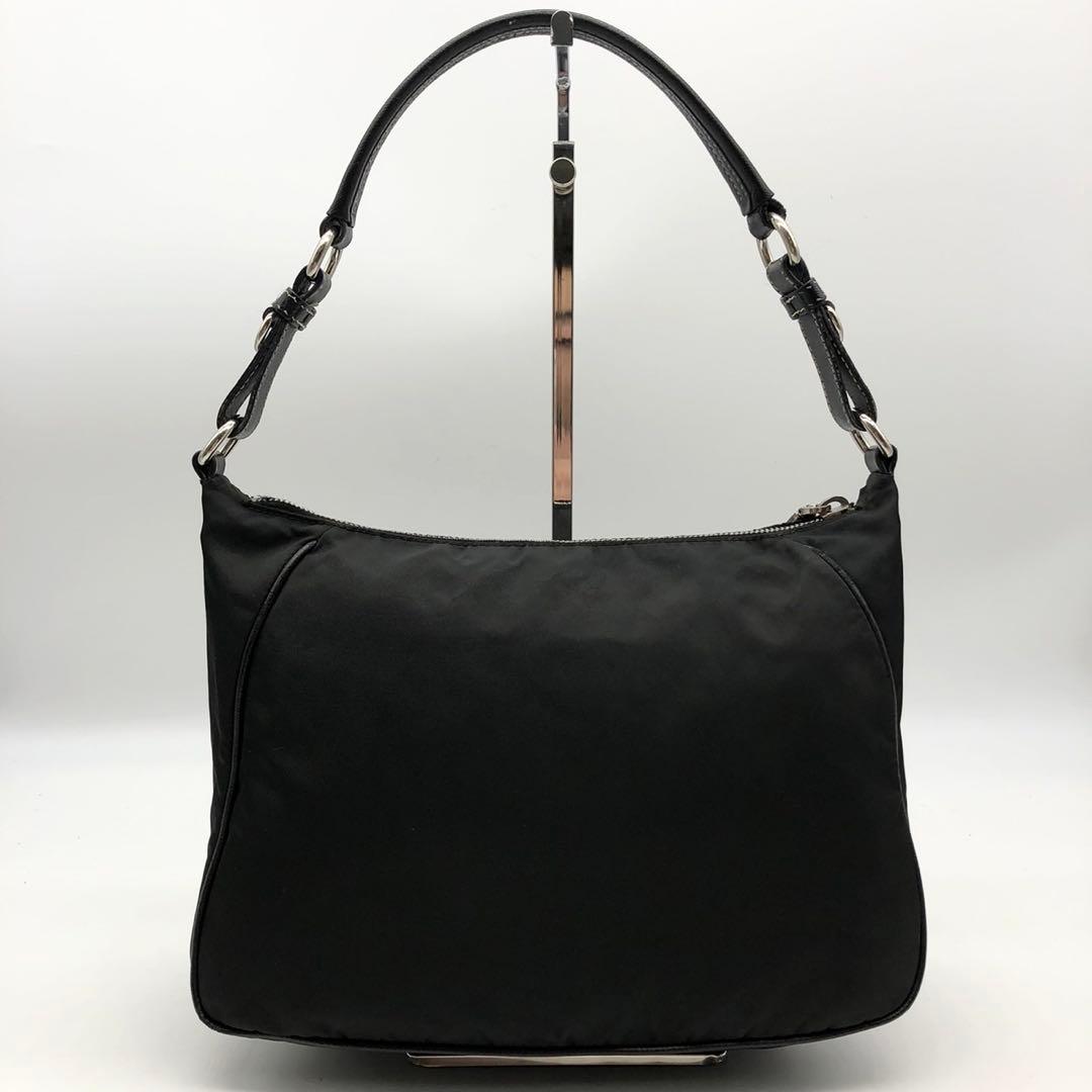美品✨ PRADA プラダ ワンショルダーバッグ ナイロン ブラック