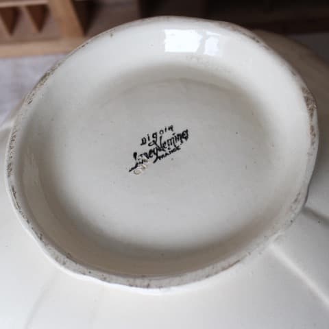 フランスアンティーク Digoin&Sarreguemines スープボウル