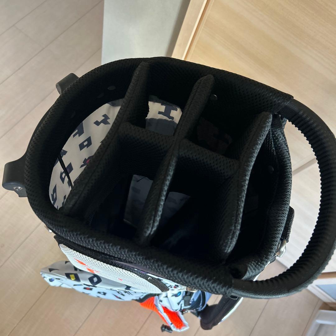 FP角ロゴキャディバッグ FP21-1500 ＋ヘッドカバー　パーリーゲイツ