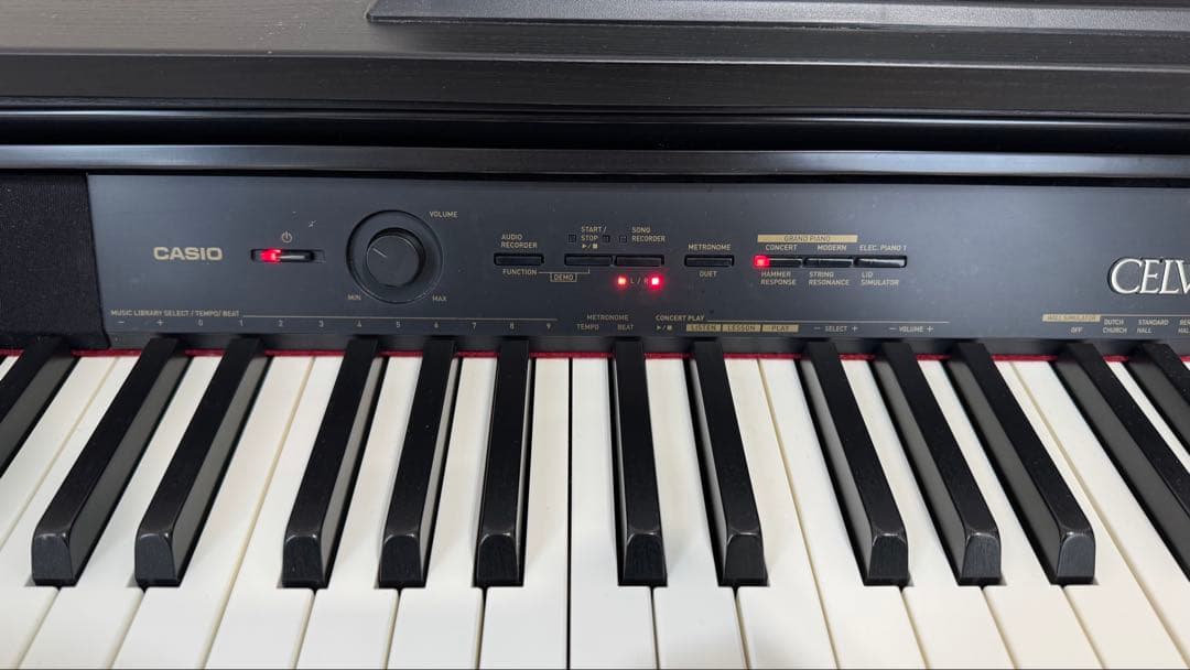 (値下げしました)CELVIANO AP-460 16年製 黒色ピアノ