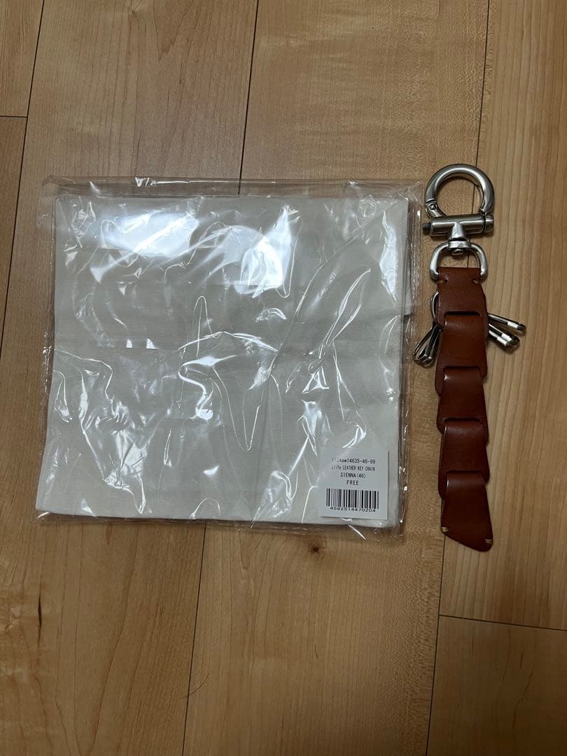 小物 lidnm Llife LEATHER KEY CHAIN SIENNA