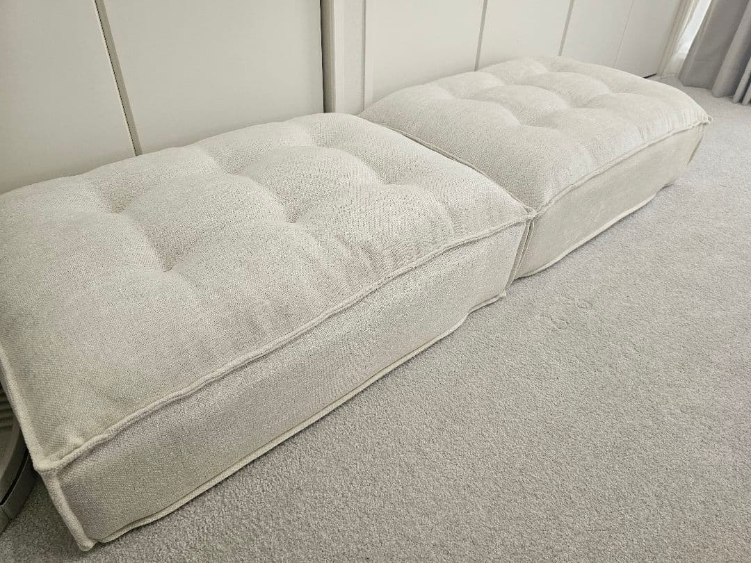 KANADEMONO クッションソファ座面2点セット 未使用