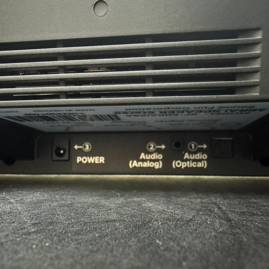 ☆超美品　サウンドファン　ミライスピーカー・ステレオ　SF-MIRAIS6