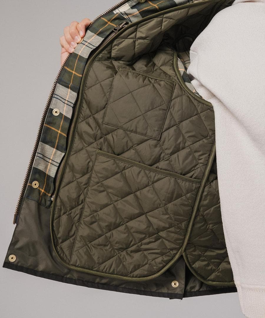 Barbour for MARKAWARE 別注 Transport ベスト付き