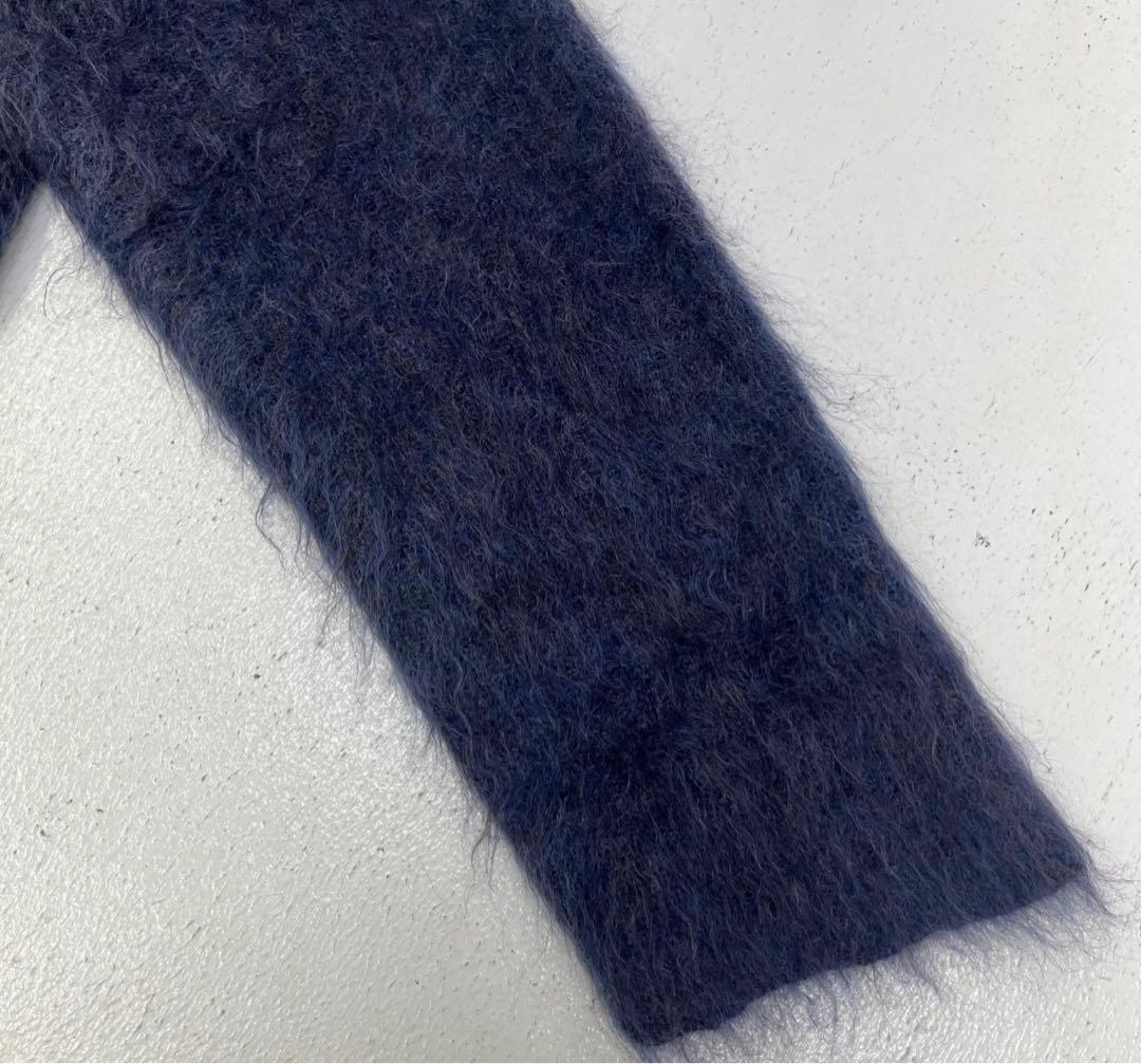 Yohji Yamamoto HALF CARDIGAN モヘア　ファー