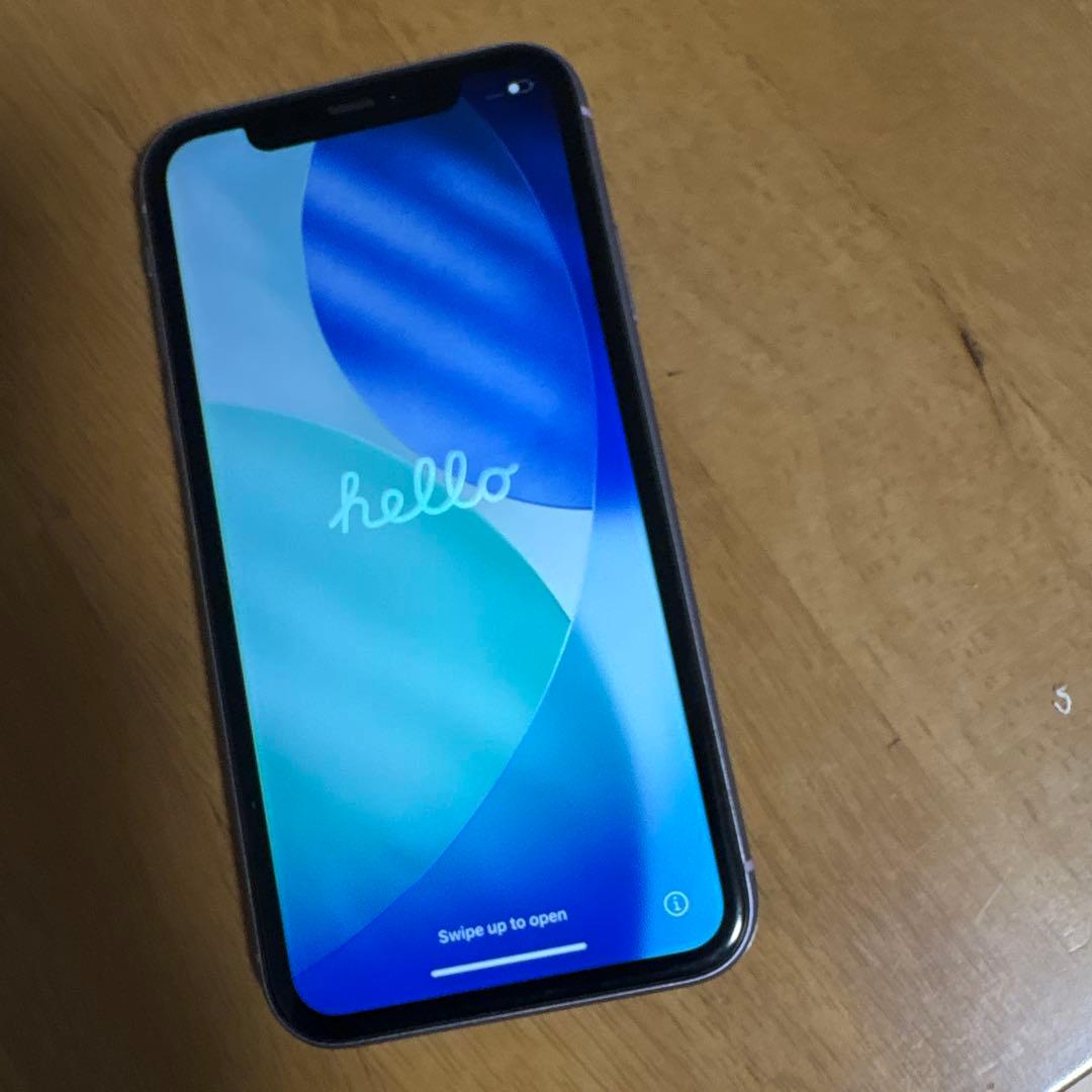 iPhone11 パープル　64GB