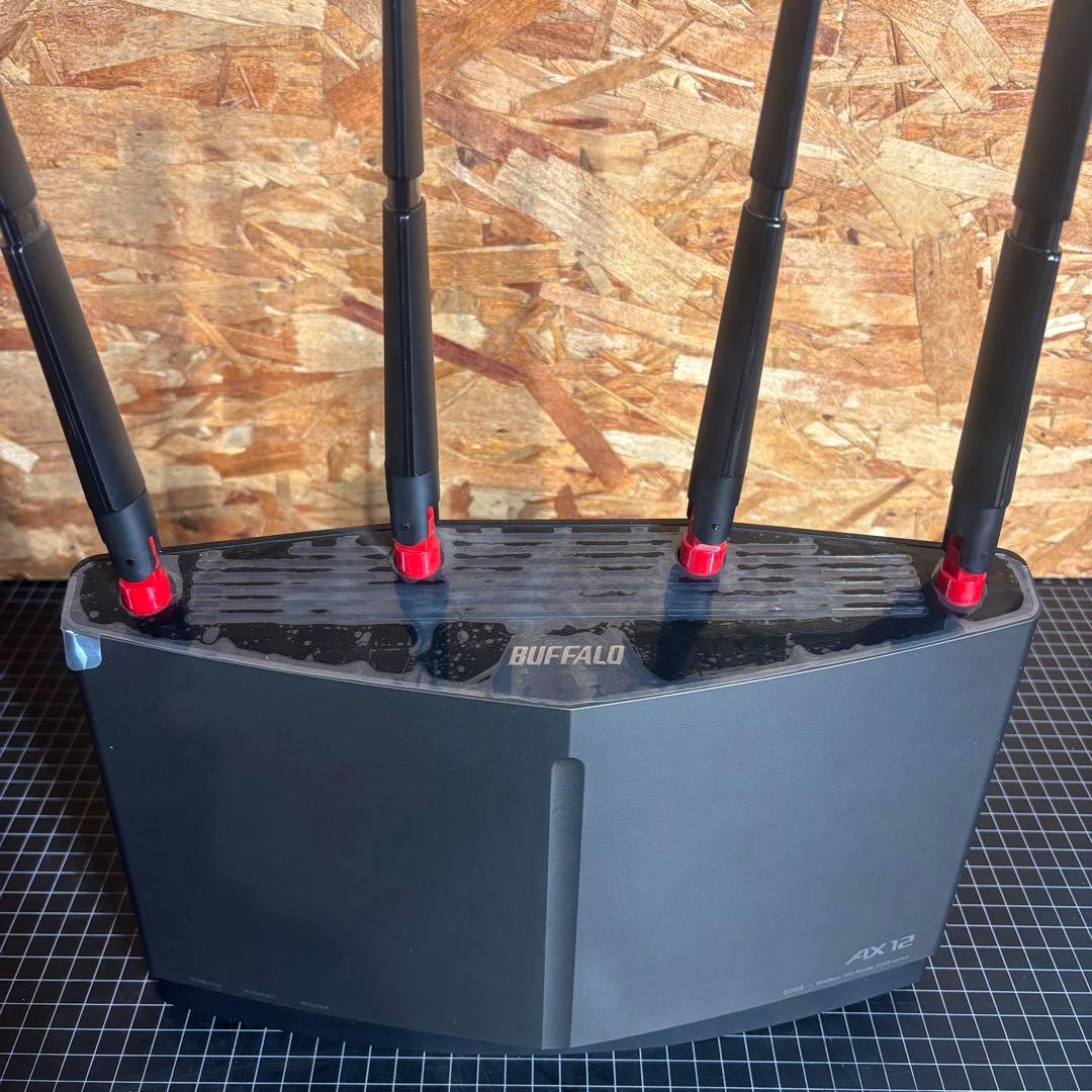 バッファロー Wi-Fiルーター WXR-6000AX12S 無線ルーター