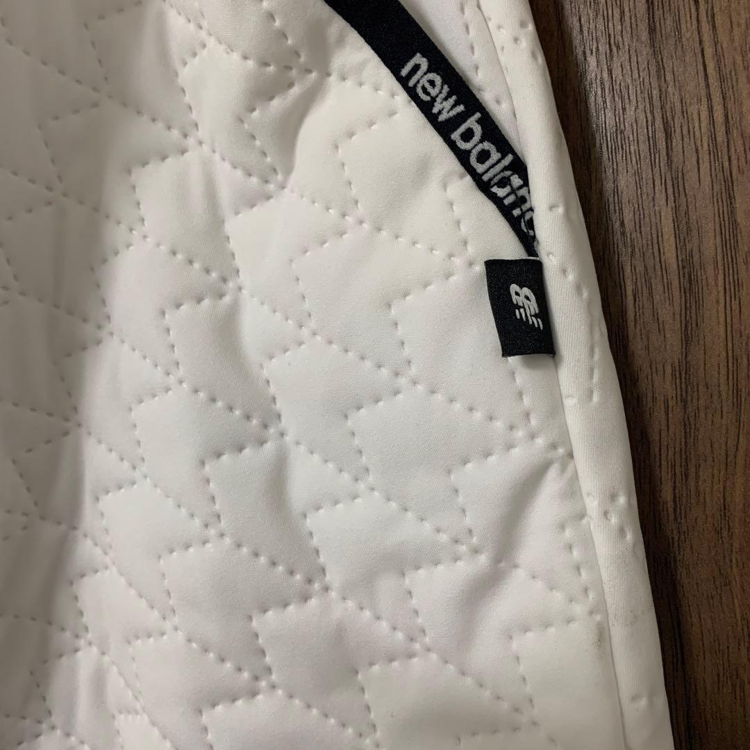 New Balance キルティングジャケット ホワイト