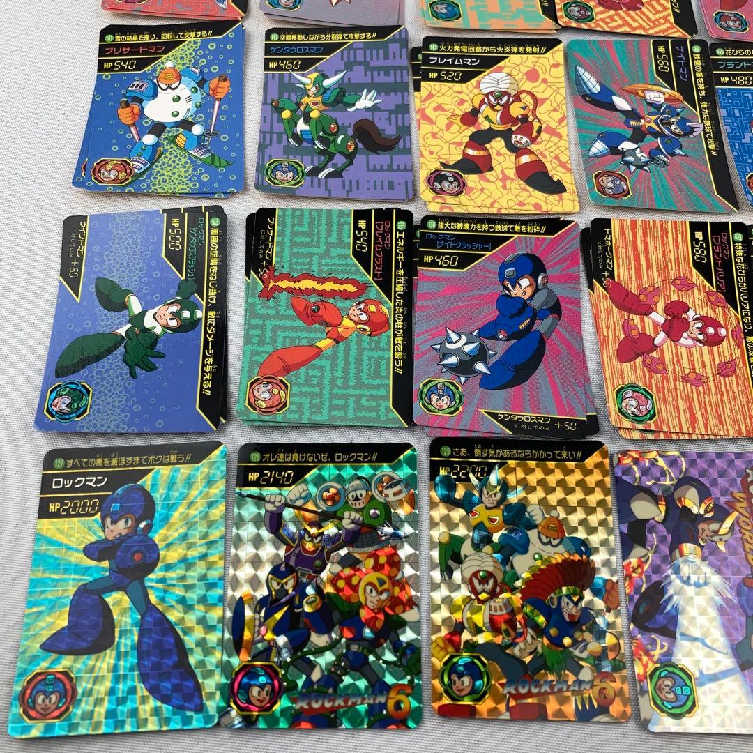 ロックマン カードダス パート4 全42種 78枚 フルコンプ キラカード6枚