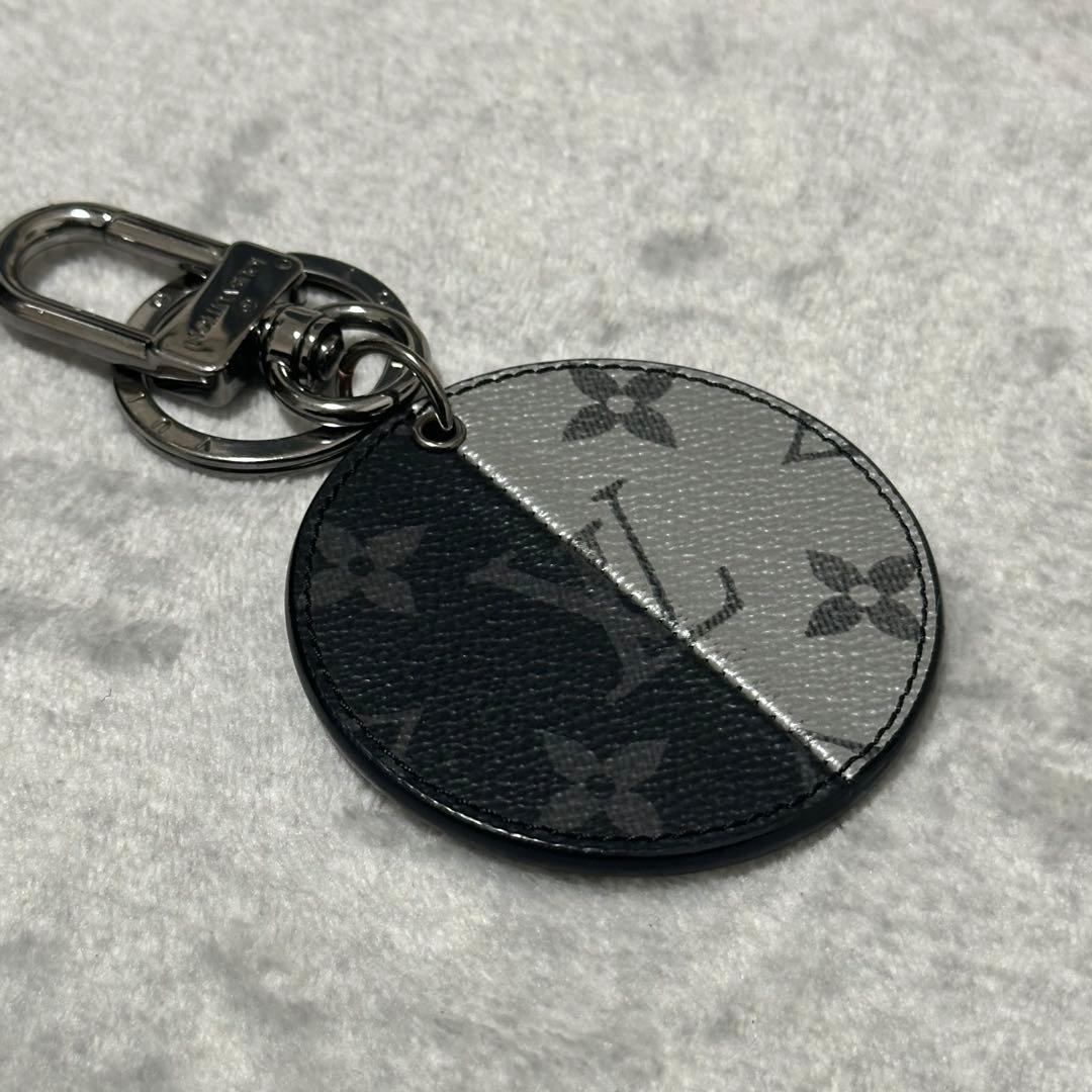 美品✨️ ルイヴィトン キーホルダー ポルトクレ モノグラム スプリット