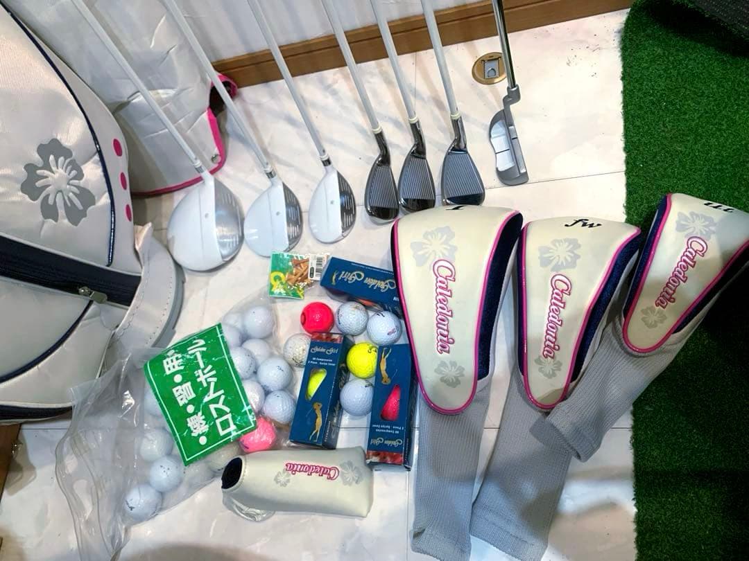 美品　レディースゴルフクラブ セット　カレドニア　可愛く優しい　初心者〜