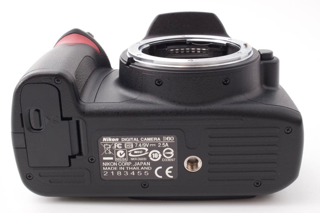 極美品✨Nikon D60 標準レンズキット　スマホ転送　手ぶれ補正 CCD