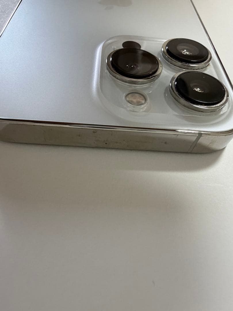 バッテリー純正100% iPhone 13 Pro シルバー 128GB