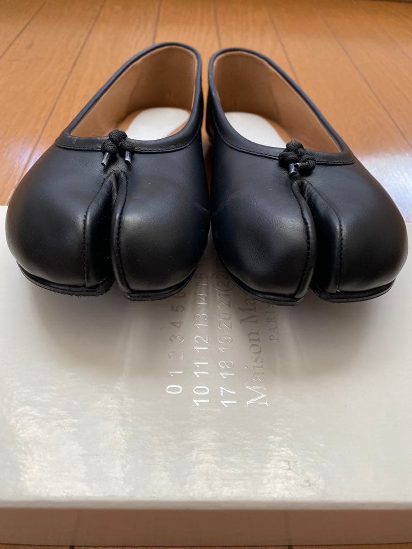 【Maison Margiela】足袋バレエ ブラック 37