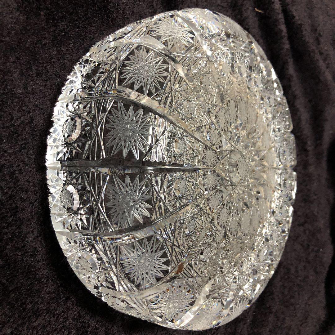 ボヘミアン　グラス　アッシュトレイ